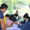 ส่งมอบหีบวัสดุอุปกรณ์ให้กับคณะกรรมการประจำหน่วยเลือกตั้ง